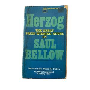 Herzog by Saul Bellow Paperback Book 1964 American Fiction Novel Vintage